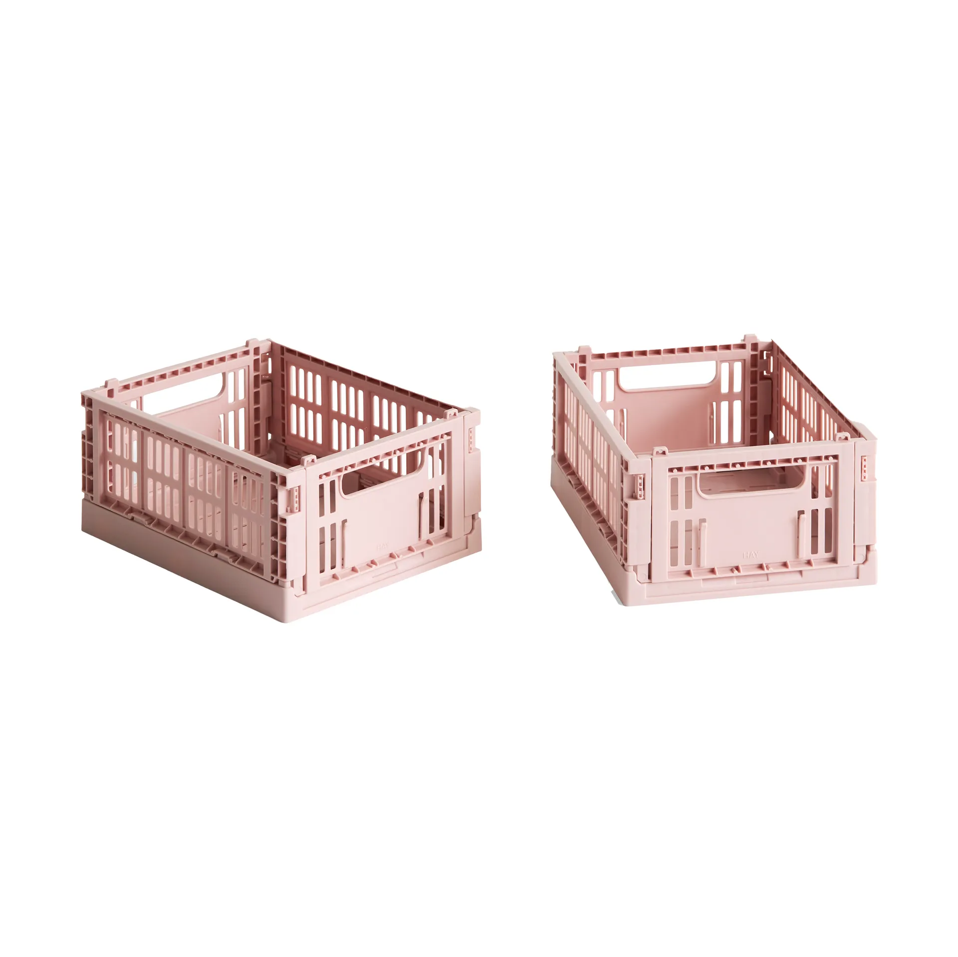 HAY Colour Crate Mini 2-pack 13x17 cm, Blush HAY