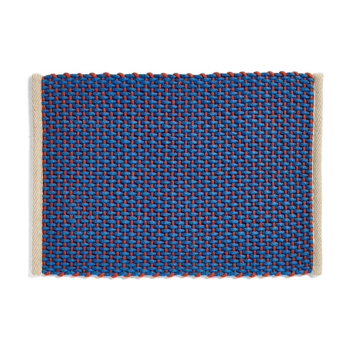 HAY doormat 50x70 cm - blue - HAY