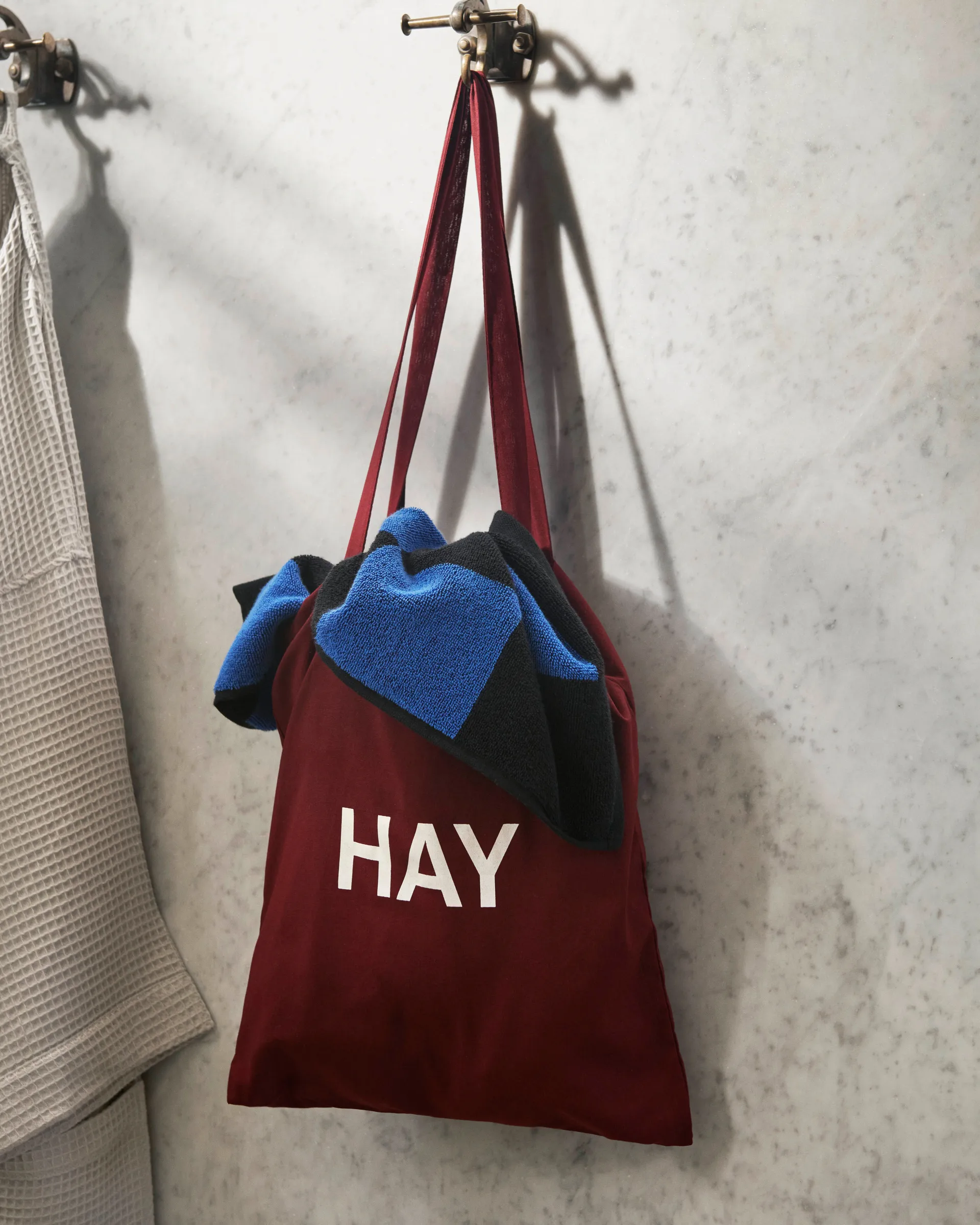 HAY fabric bag, Burgundy HAY