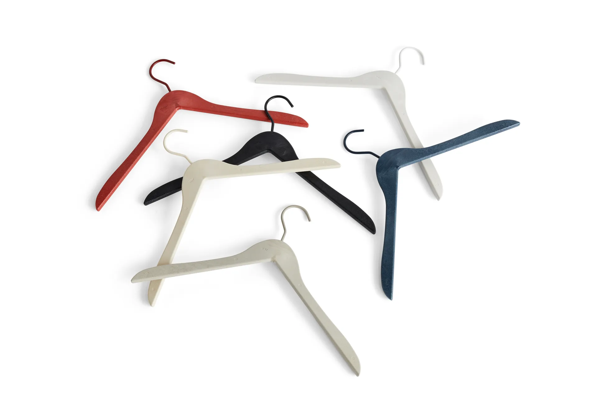 HAY hanger 4-pack, Warm grey HAY