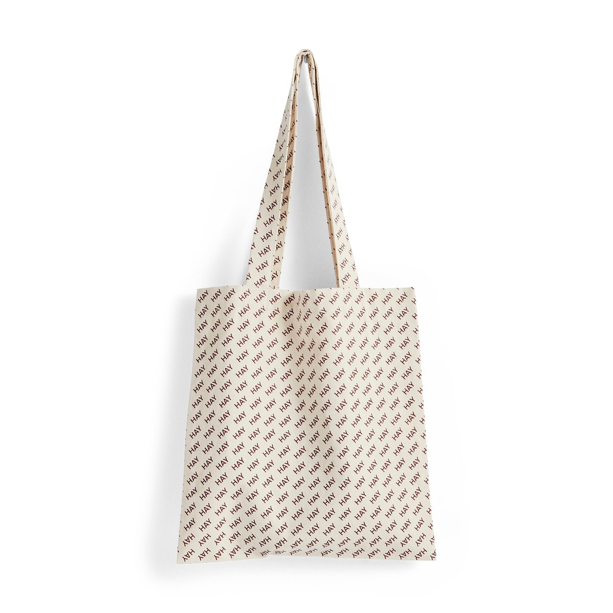HAY HAY Logo fabric bag Burgundy | Scandinavian Design | Storage baskets | White