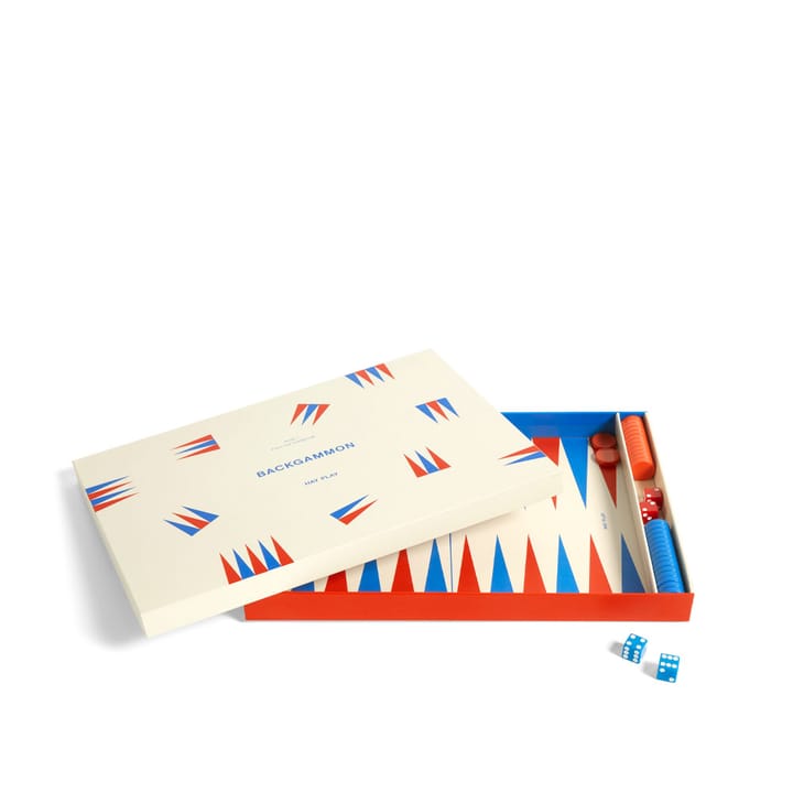 HAY PLAY game - Off-white, backgammon - HAY