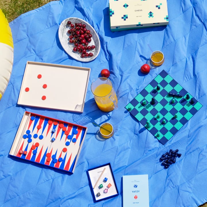 HAY PLAY game - Off-white, backgammon - HAY