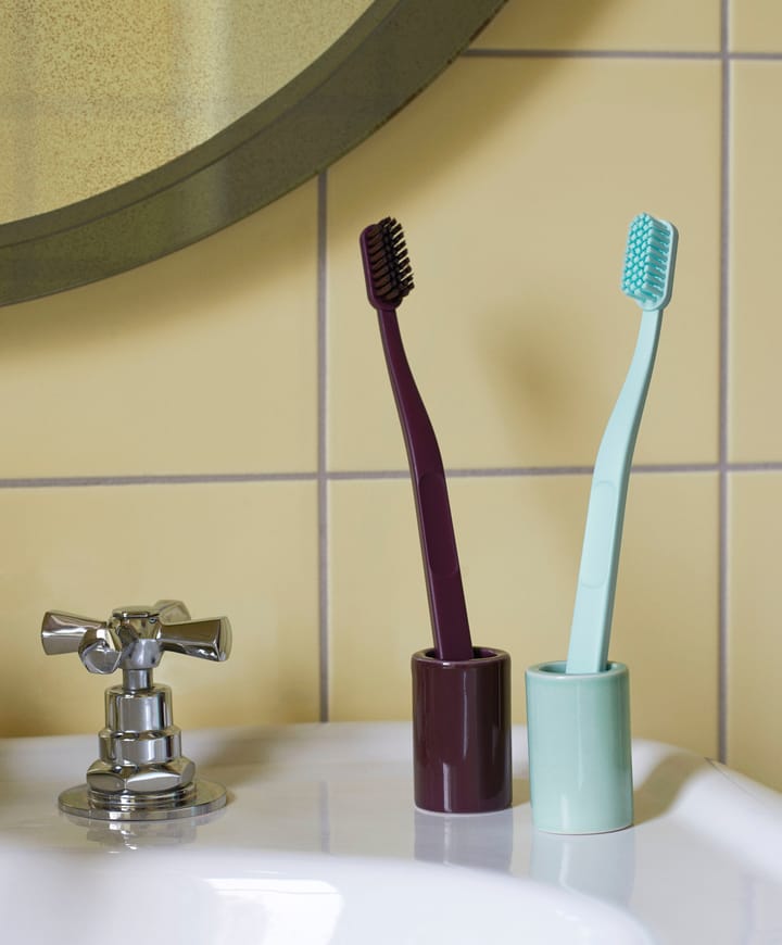 HAY tooth brush holder Ø3 cm, Burgundy HAY