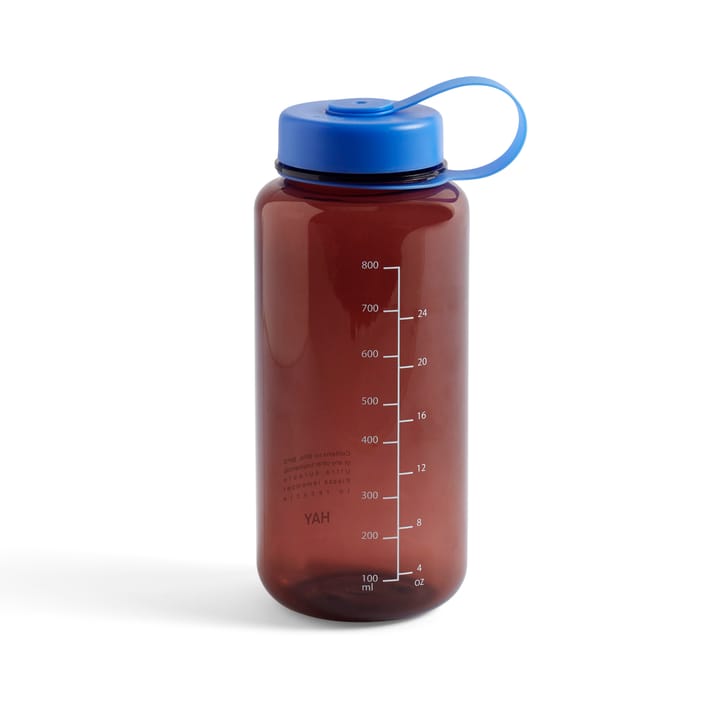 HAY water bottle 0.9 L - burgundy - HAY