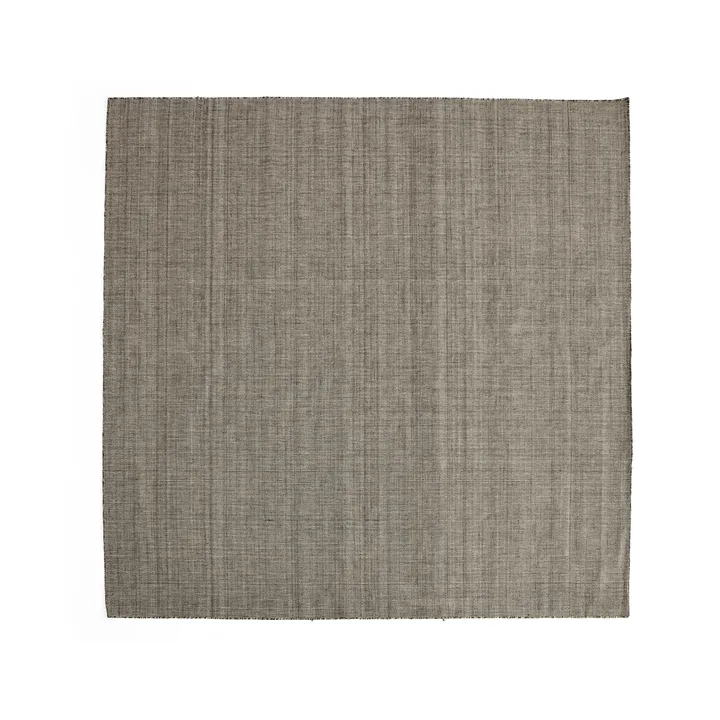 Haze rug - Black, 230x230 cm - HAY
