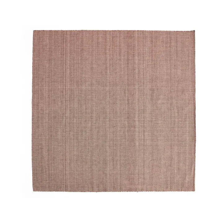 Haze rug - Iron red, 230x230 cm - HAY