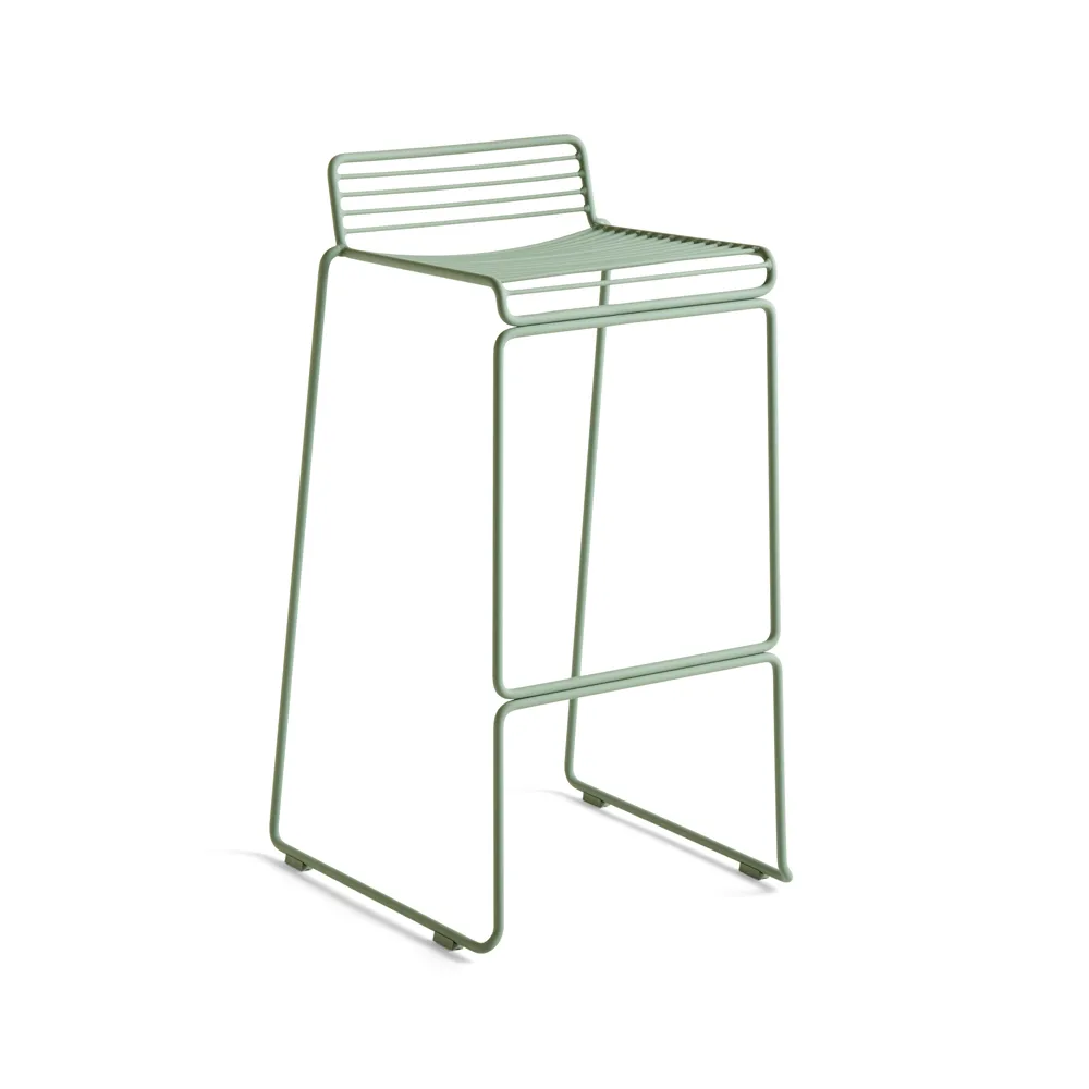Hee High barstool 75 cm, Fall green HAY