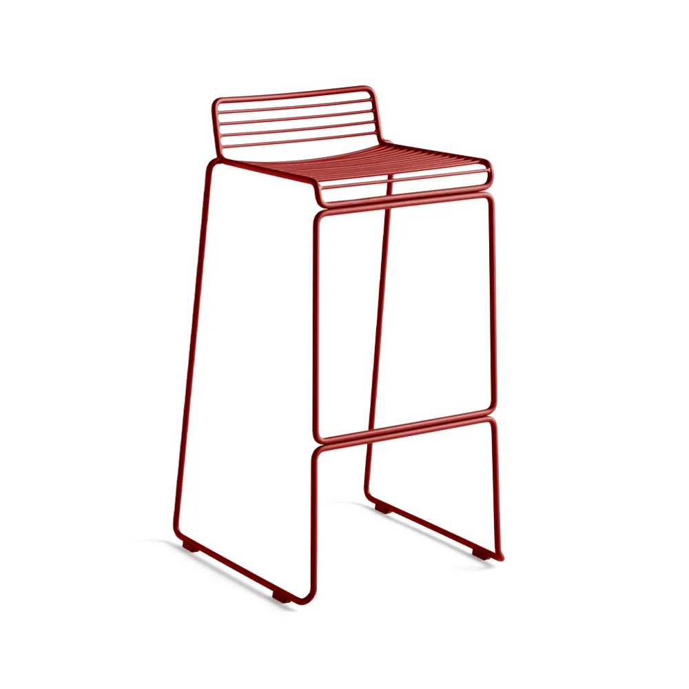 Hee High barstool 75 cm, Rust HAY