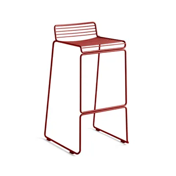 Hee High barstool 75 cm - Rust - HAY