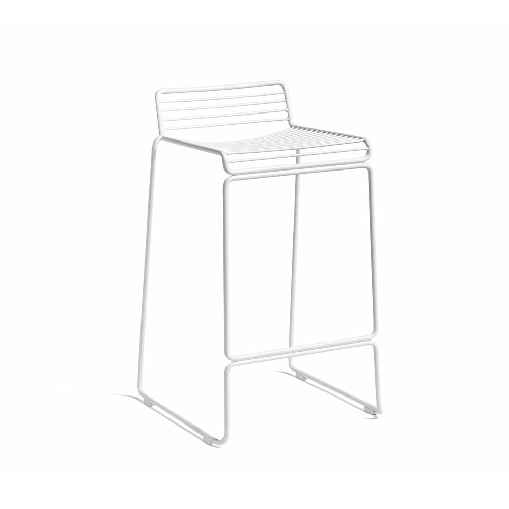 HAY Hee Low barstool White | Scandinavian Design | Bar stools | White