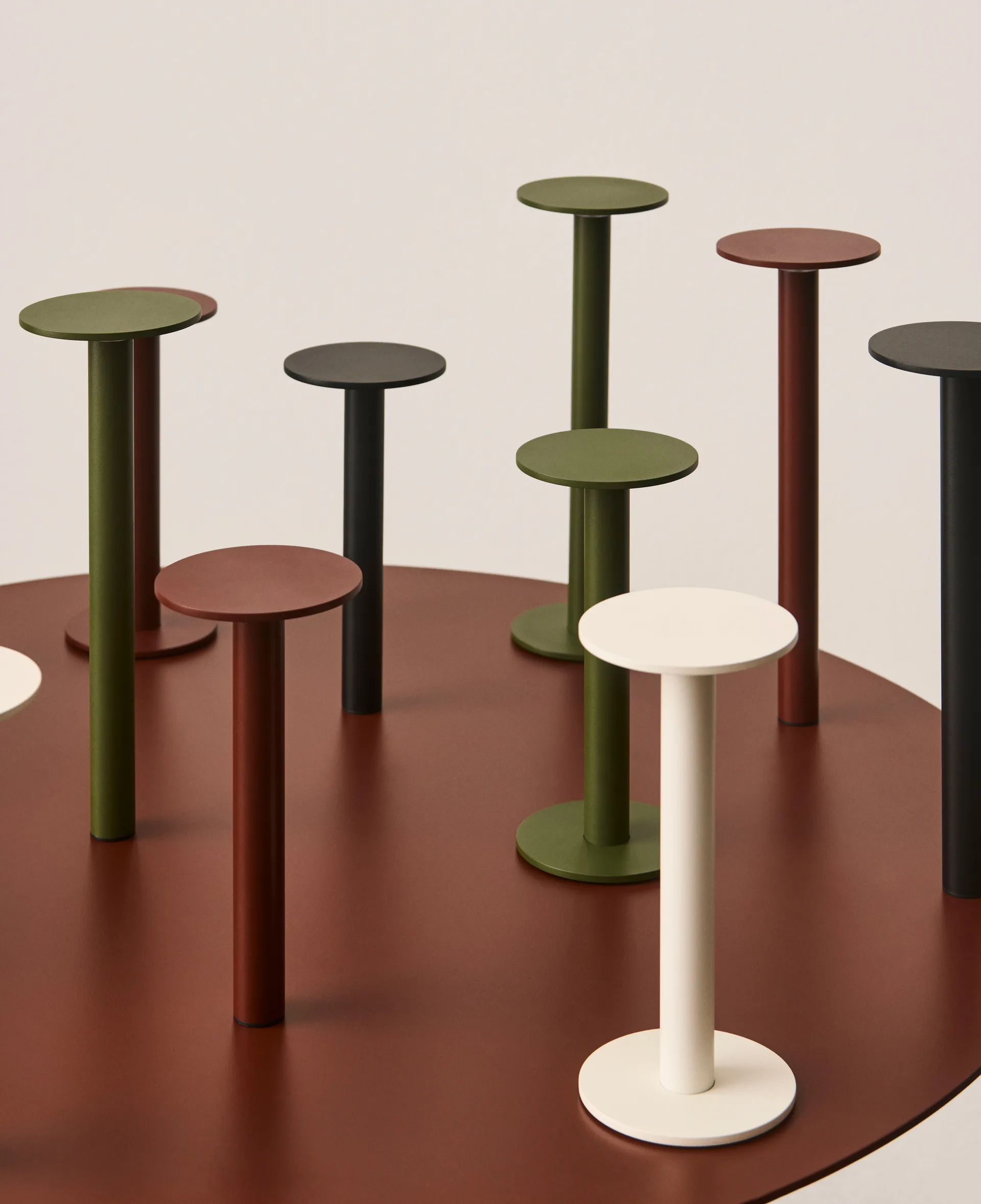 Host portable lamp, Cream white, 22 cm HAY