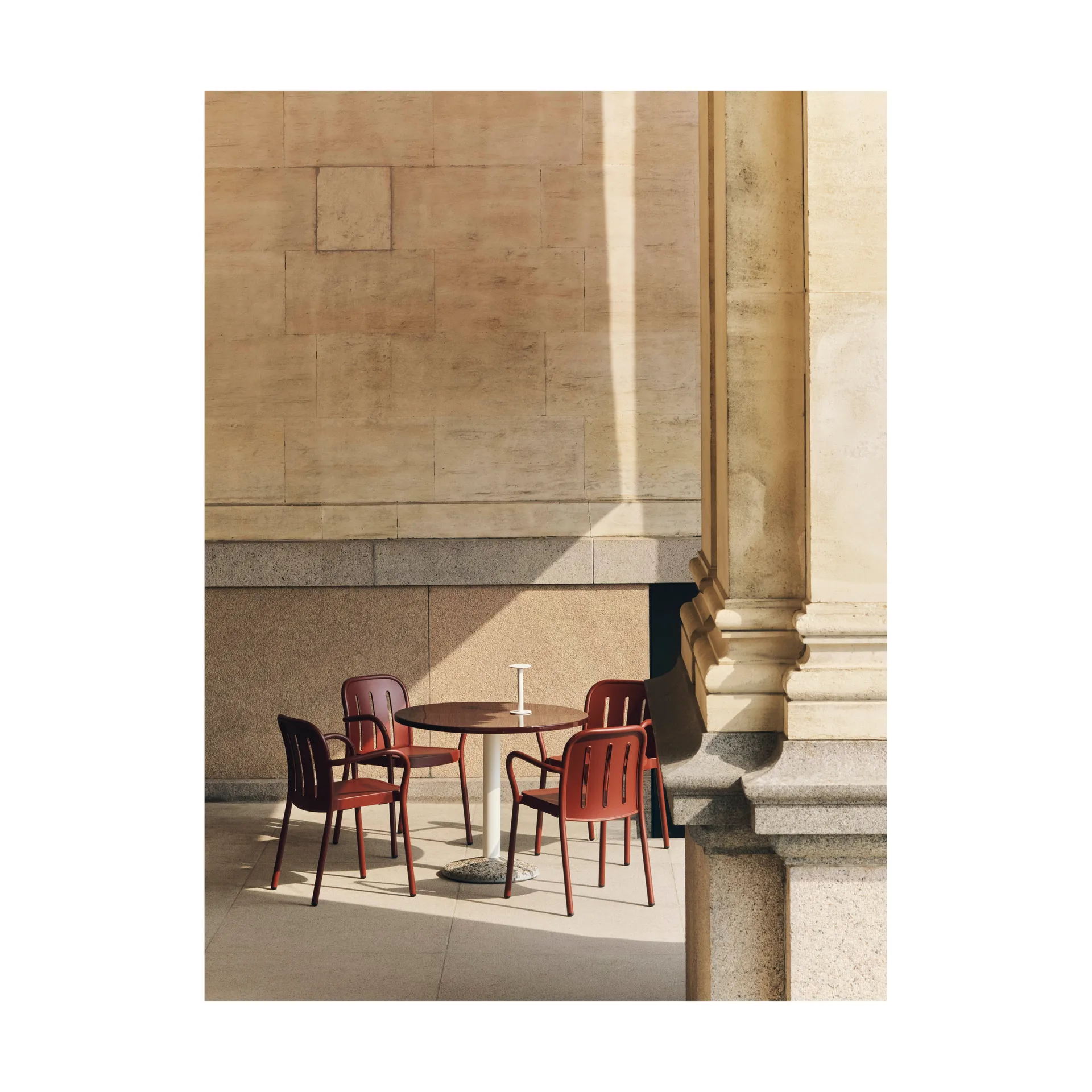 Host portable lamp, Cream white, 22 cm HAY