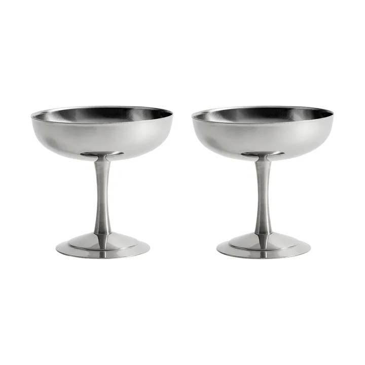 Italian Ice Cup dessert bowl - Stainless steel - HAY