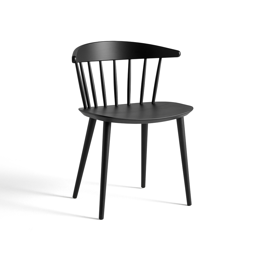HAY J104 chair Black lacquered beech | Scandinavian Design | Chairs | Black