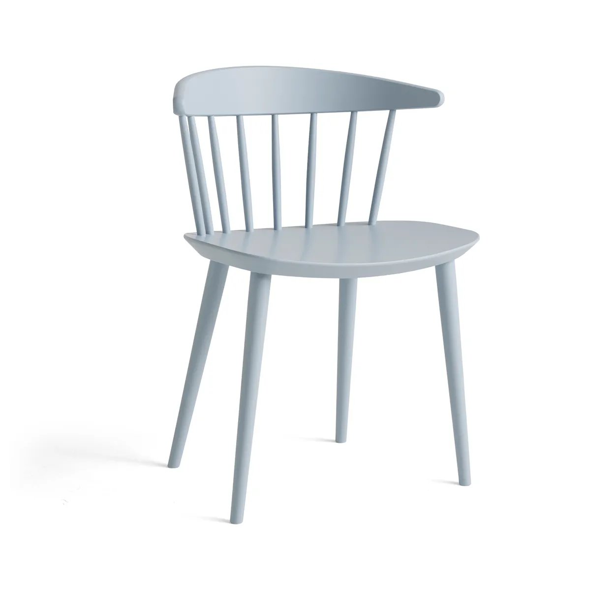 HAY J104 chair Slate blue lacquered beech | Scandinavian Design | Chairs | Blue