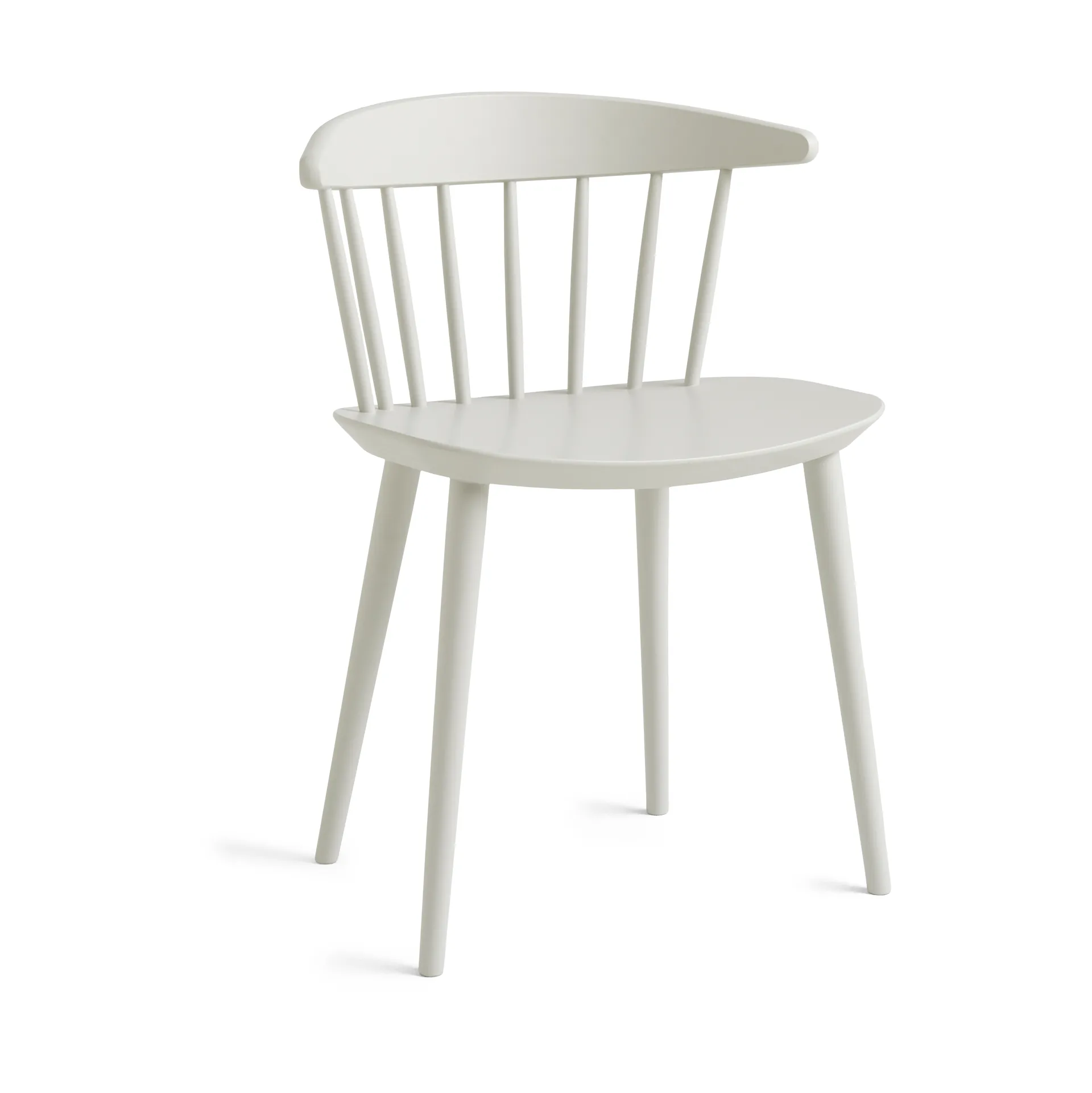 J104 chair, Warm grey lacquered beech HAY