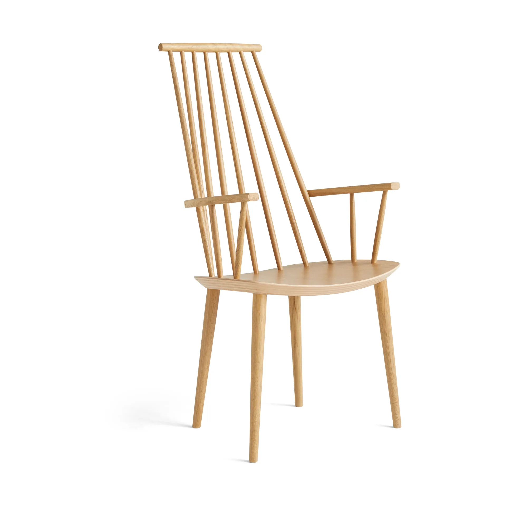 J110 armchair, Lacquered oak HAY
