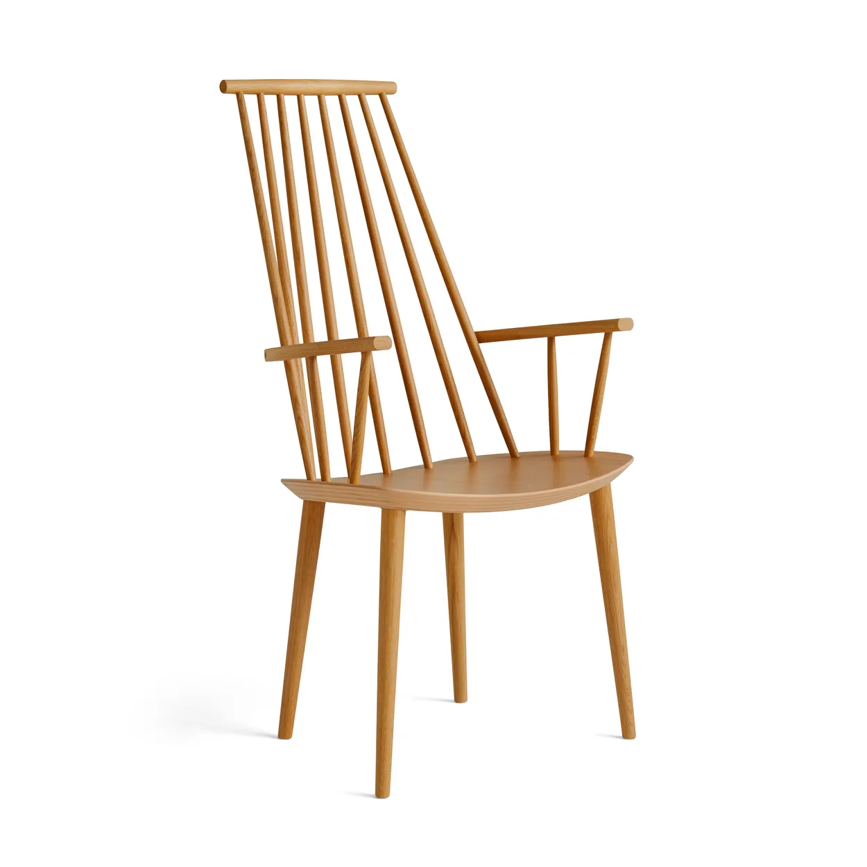 HAY J110 armchair Oiled oak | Scandinavian Design | Chairs | Beige