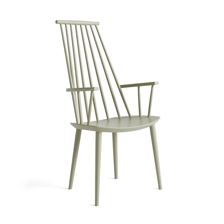 J110 armchair - Sage lacquered beech - HAY