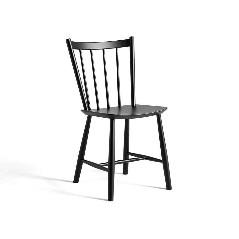 HAY J41 chair Black lacquered beech | Scandinavian Design | Chairs | Black