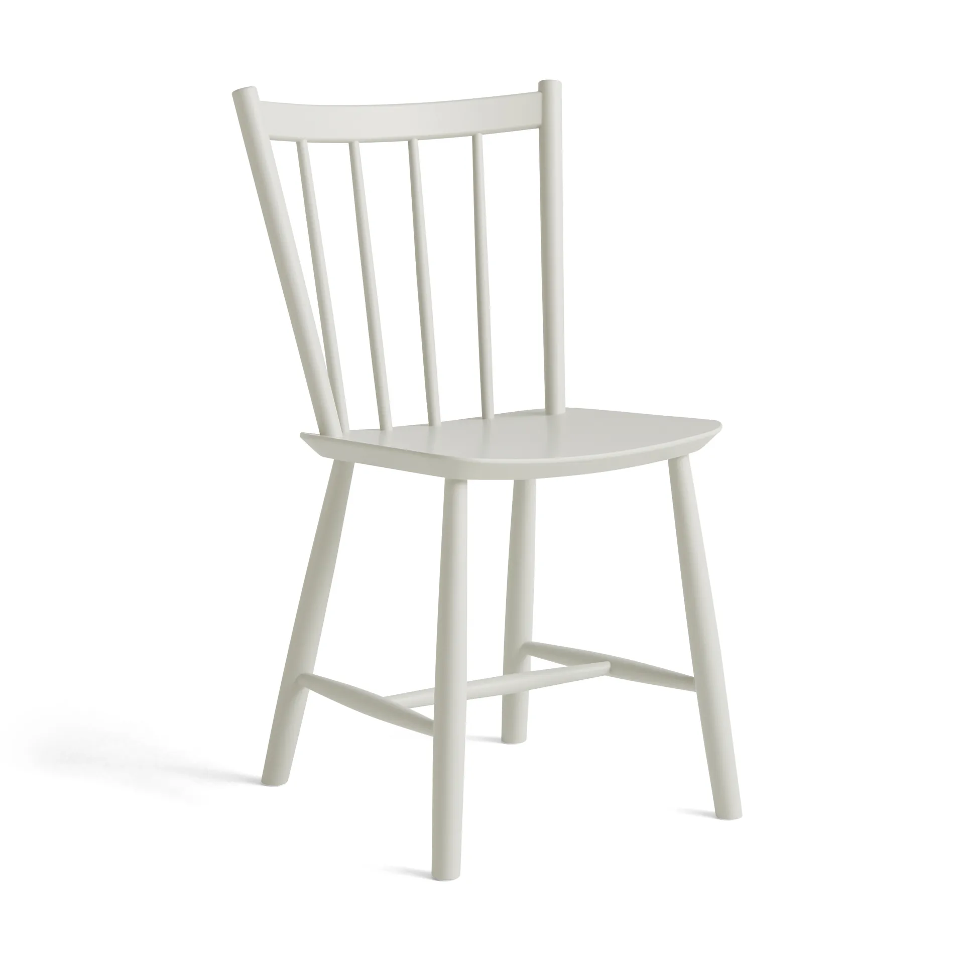 J41 chair, Warm grey lacquered beech HAY