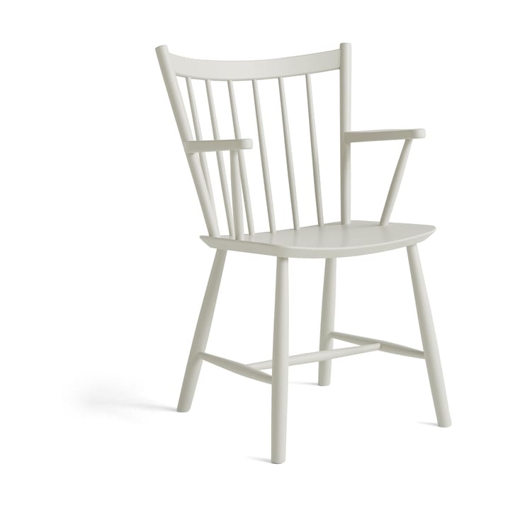 J42 armchair - Warm grey lacquered beech - HAY