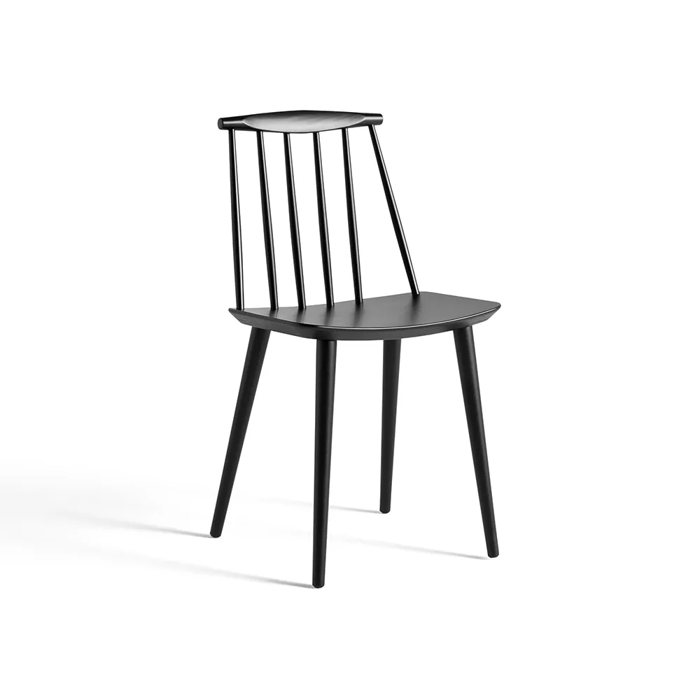 HAY J77 chair Black lacquered beech | Scandinavian Design | Chairs | Black