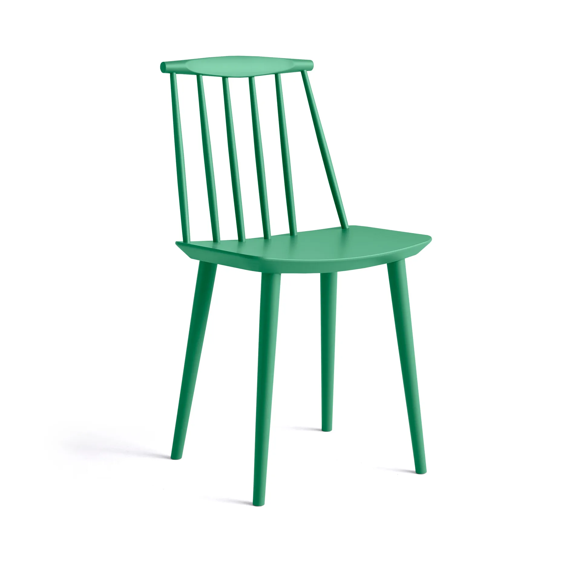 J77 chair, Jade green lacquered beech HAY