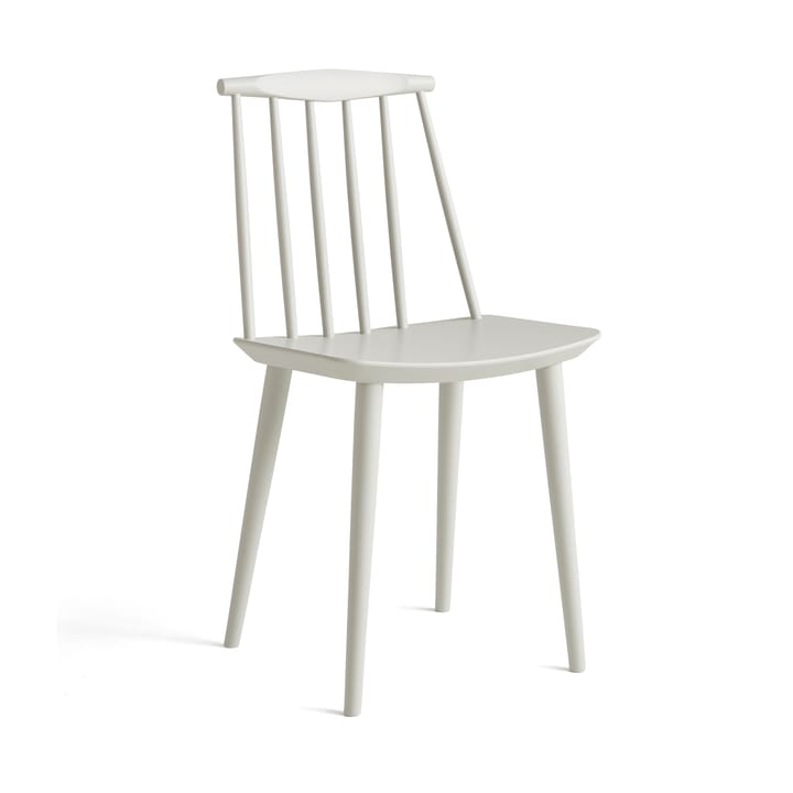 J77 chair - Warm grey lacquered beech - HAY