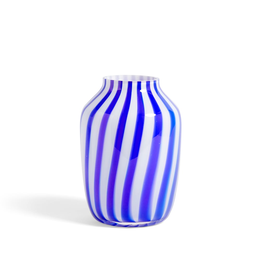 HAY Juice Vase Blue, glass, high | Scandinavian Design | Vases | Blue