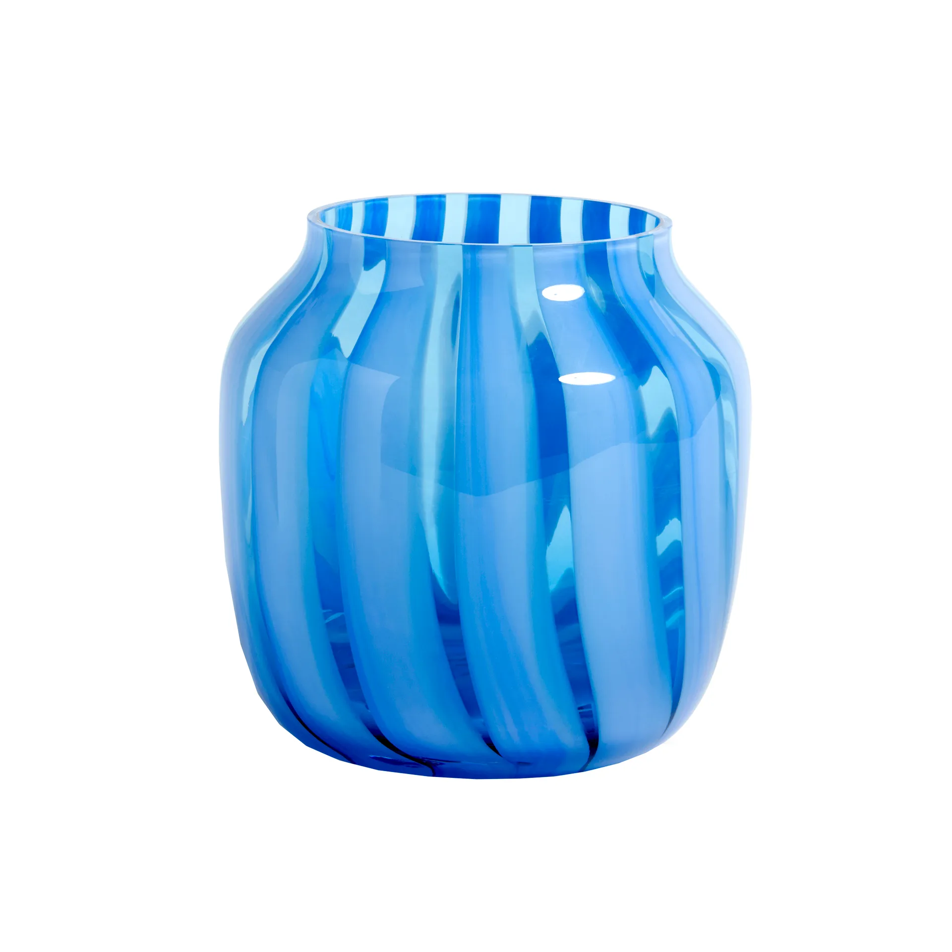 Juice Wide vase 22 cm, light blue HAY