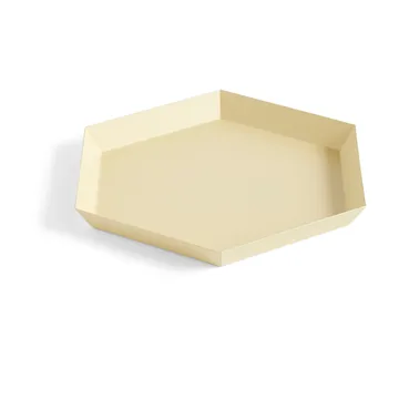 Kaleido tray S - Dusty yellow - HAY