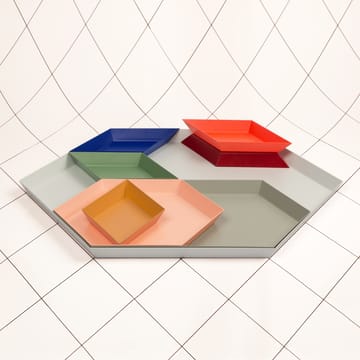 Kaleido tray XS - Light amber - HAY