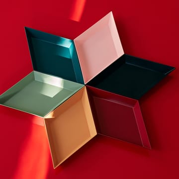 Kaleido tray XS - Light amber - HAY