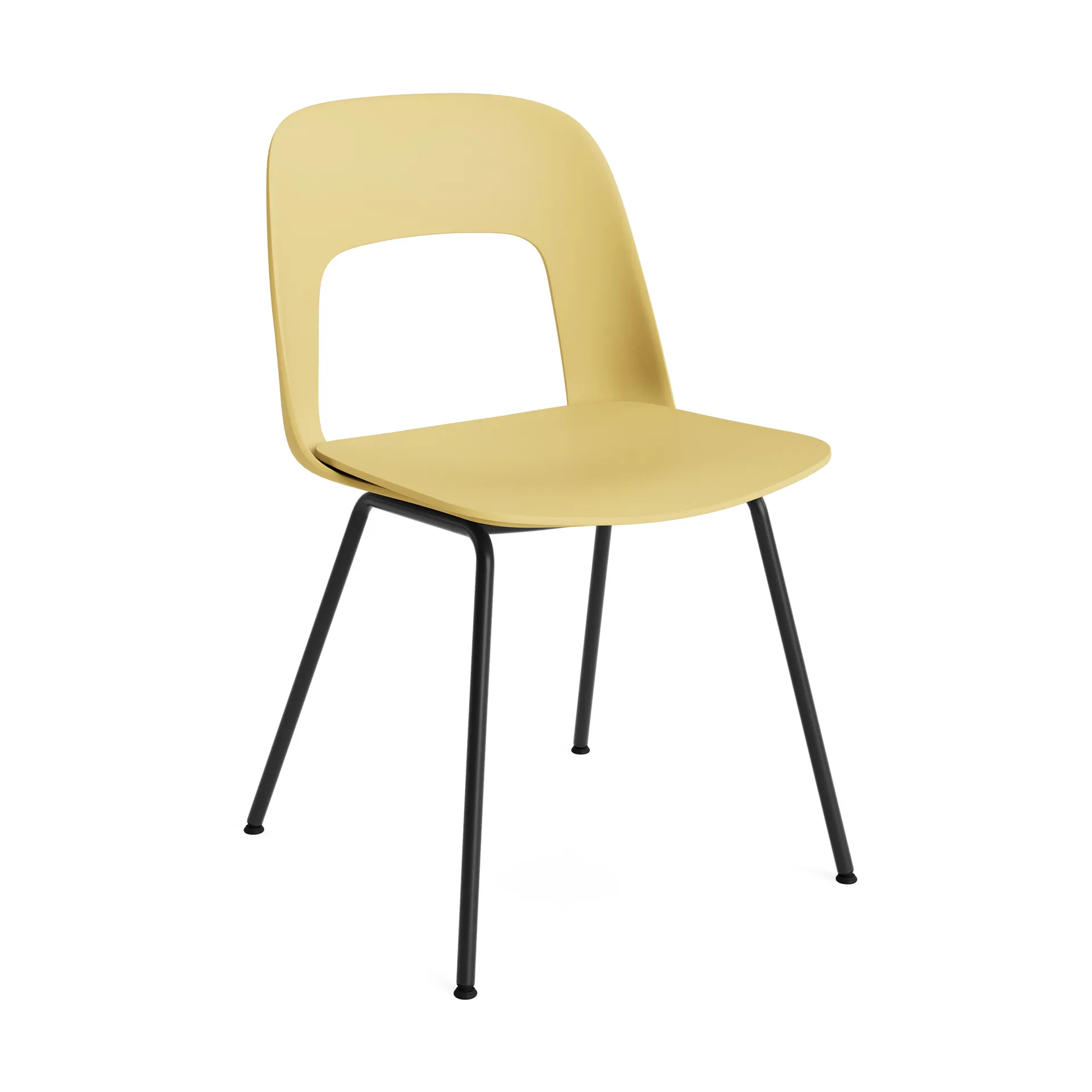 Layout Chair 111 chair, Biscotti-black HAY