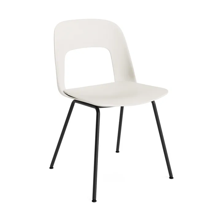 Layout Chair 111 chair - Cream white-black - HAY