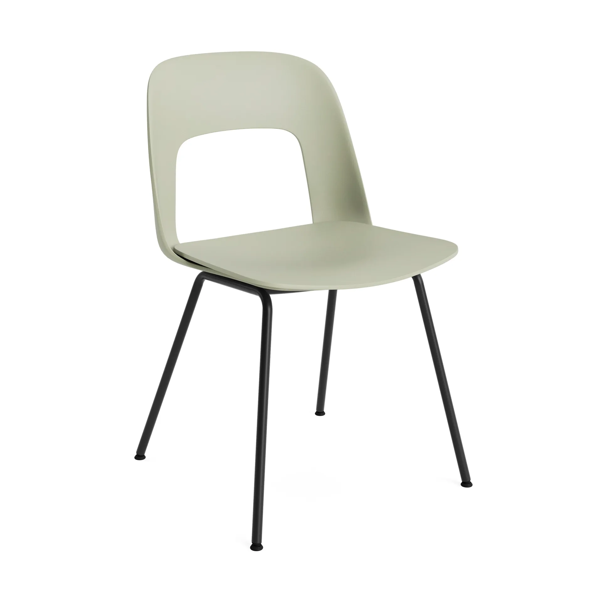 Layout Chair 111 chair, Pastel green-black HAY
