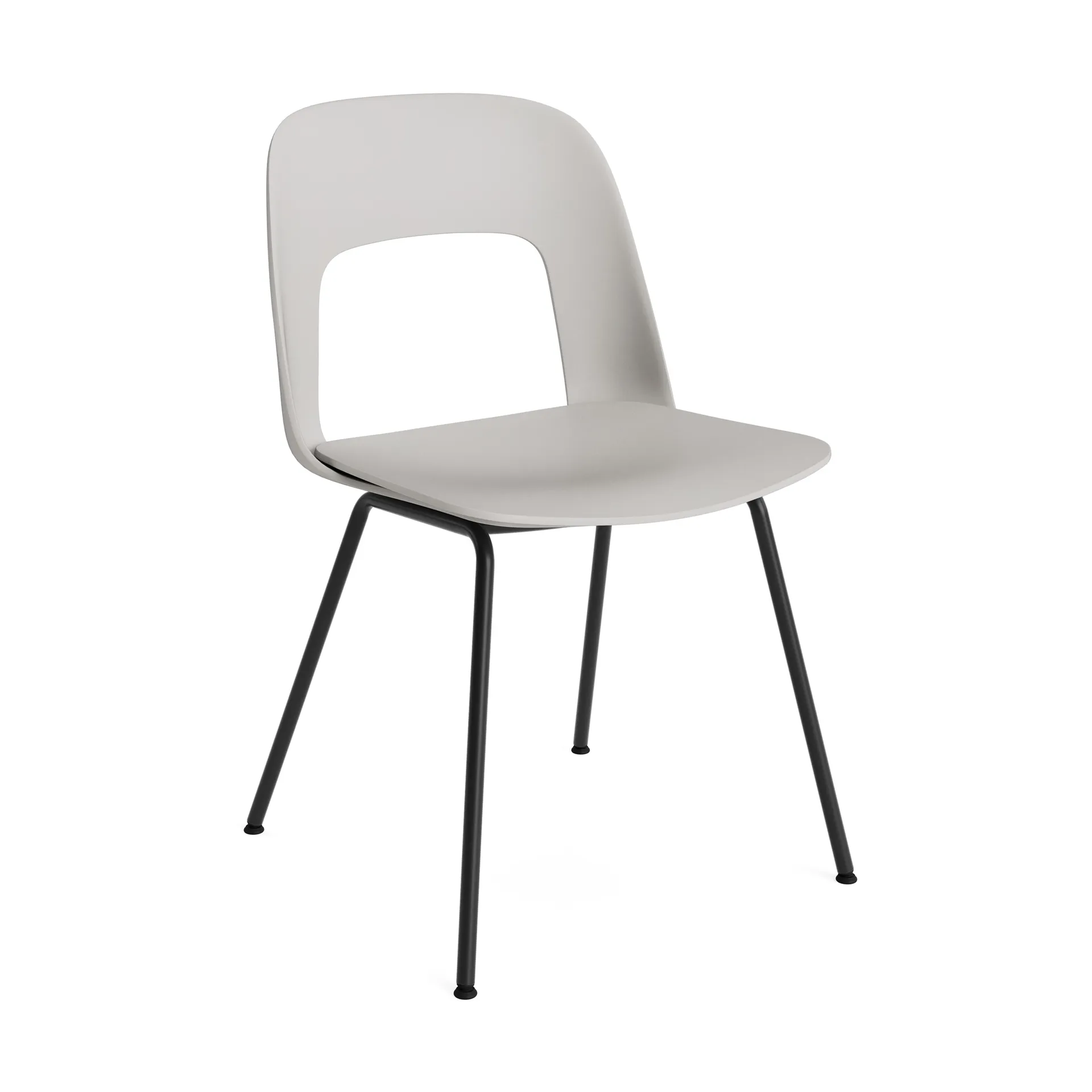 Layout Chair 111 chair, Sky grey-black HAY