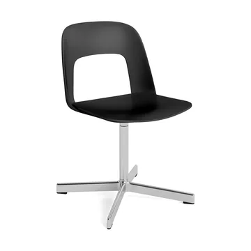 Layout Chair 131 chair - Black-polished aluminium - HAY