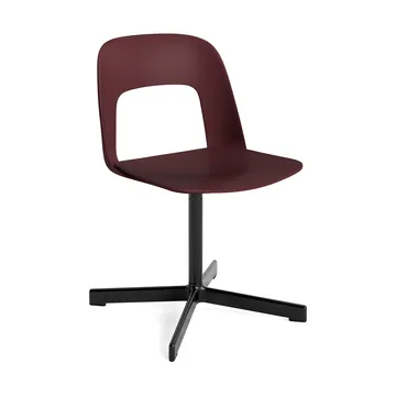 Layout Chair 131 chair - Bordeaux-black - HAY