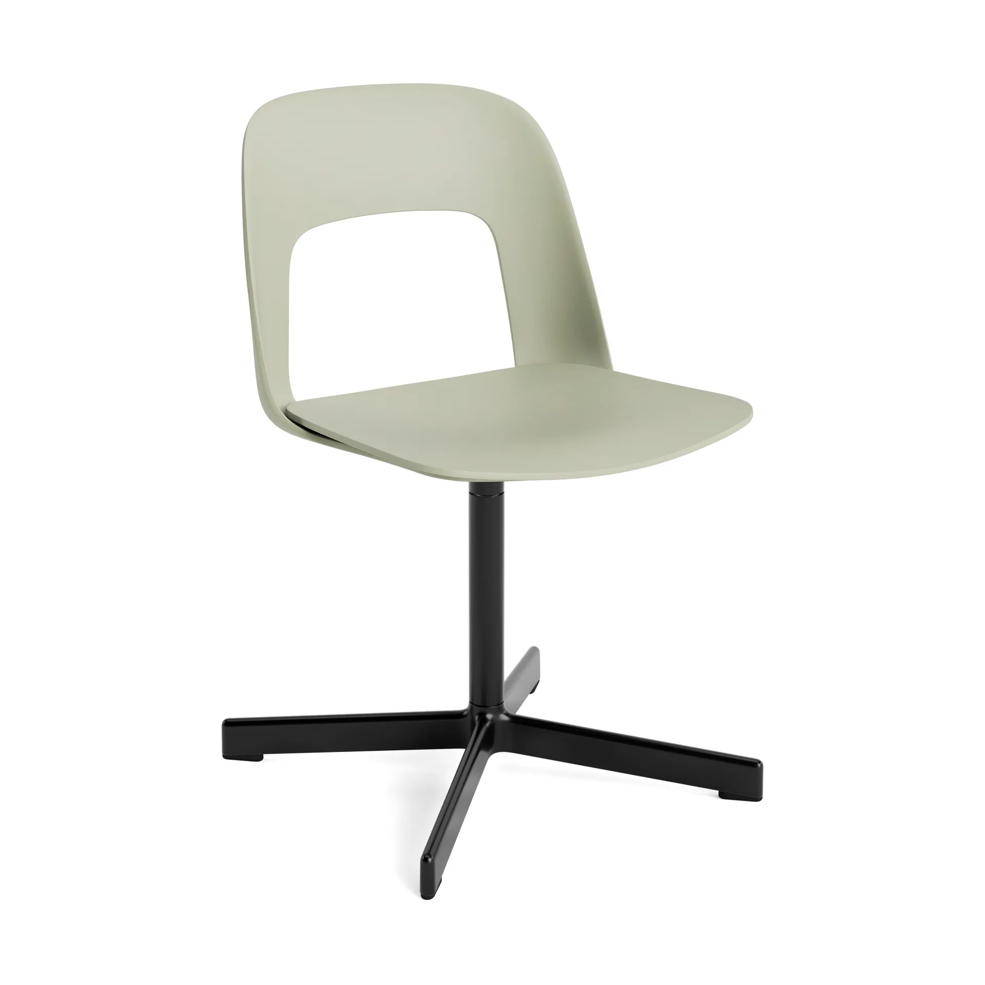 Layout Chair 131 chair, Pastel green-black HAY