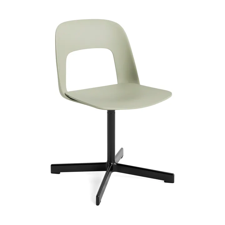 Layout Chair 131 chair - Pastel green-black - HAY