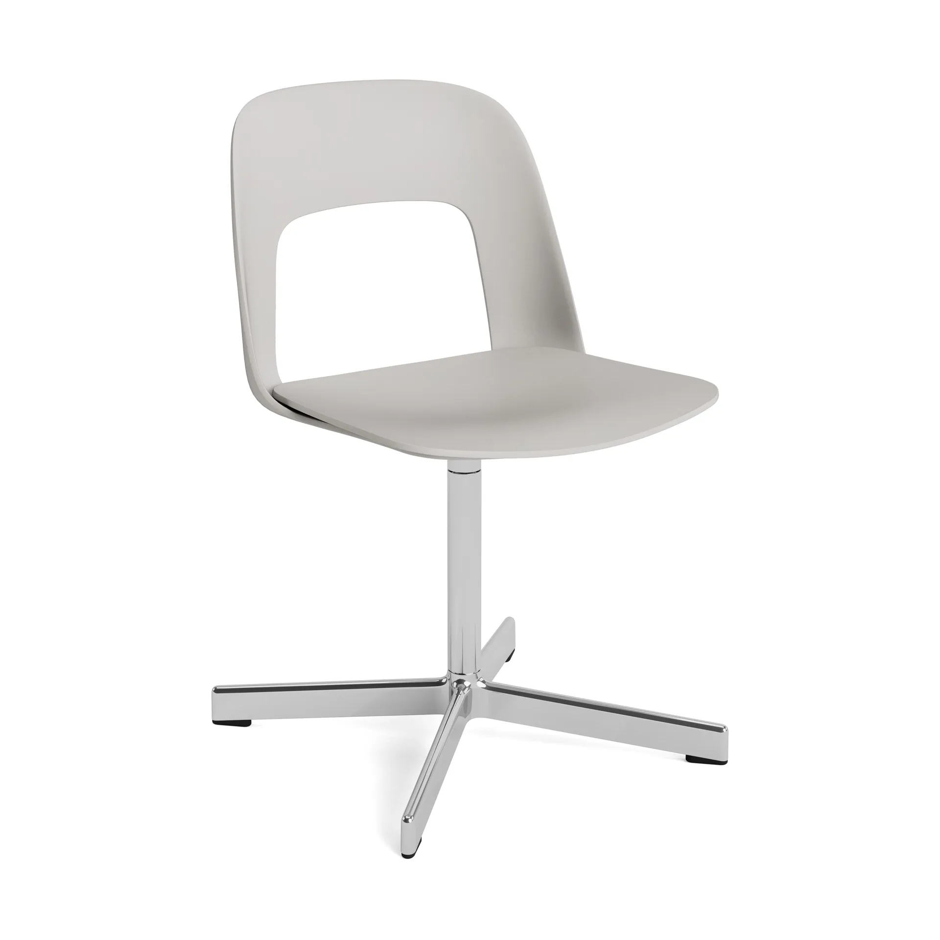 Layout Chair 131 chair, Sky grey-polished aluminium HAY