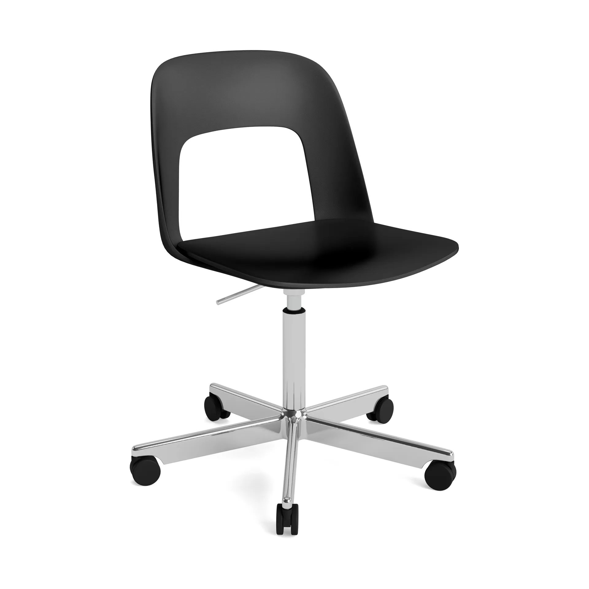 Layout Chair 141 chair, Black-polished aluminium HAY
