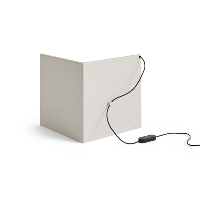 LBM Corner table lamp, Cream white HAY