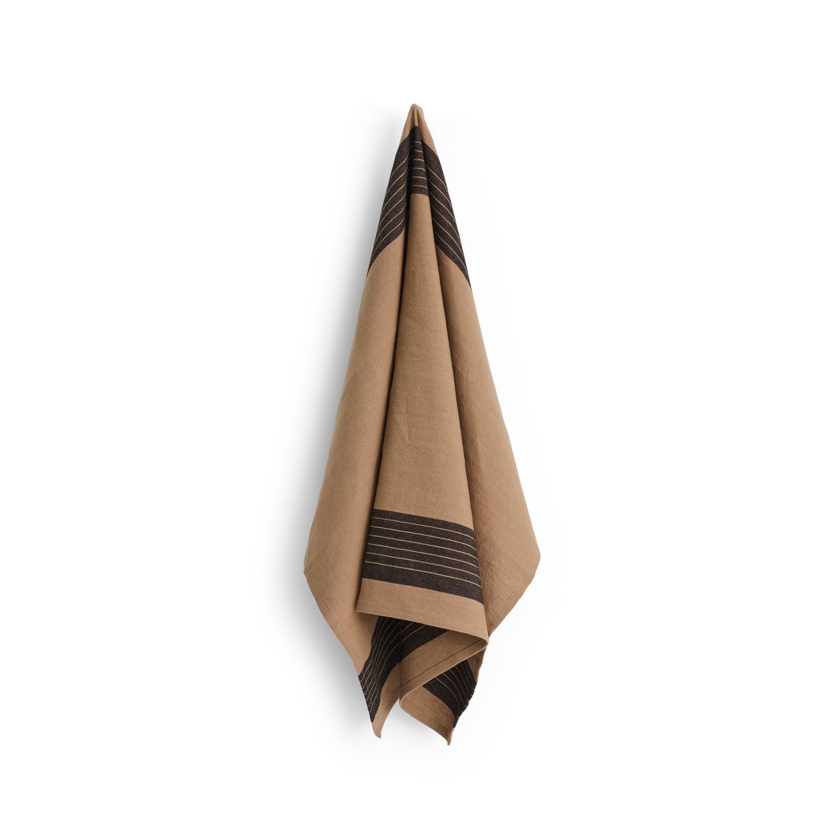 HAY Linear kitchen towel 52x80 cm Mocca | Scandinavian Design | Kitchen tea towels | Brown
