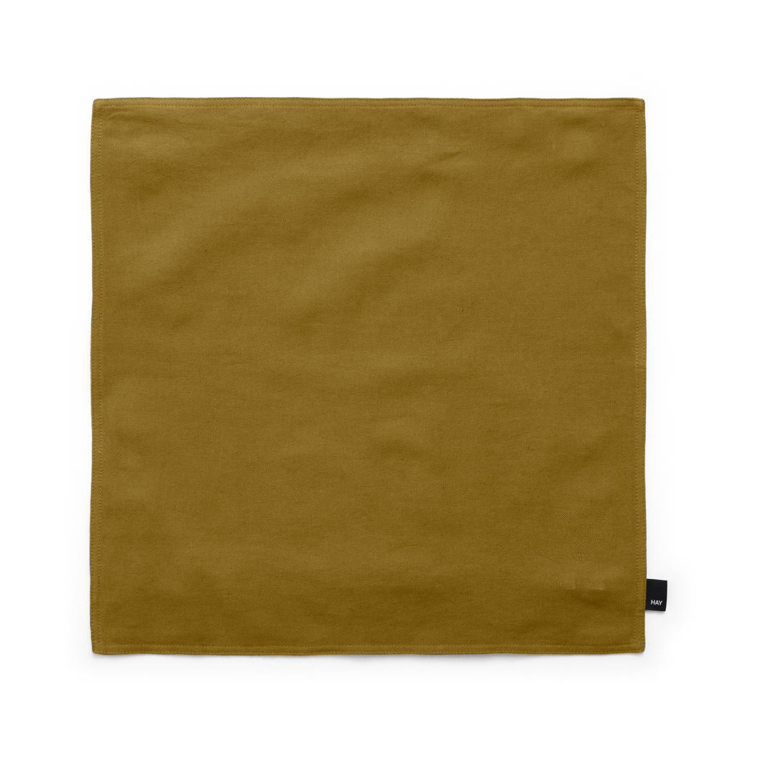 HAY Linen cushion cover 50x50 cm Olive | Scandinavian Design | Cushion covers | Green