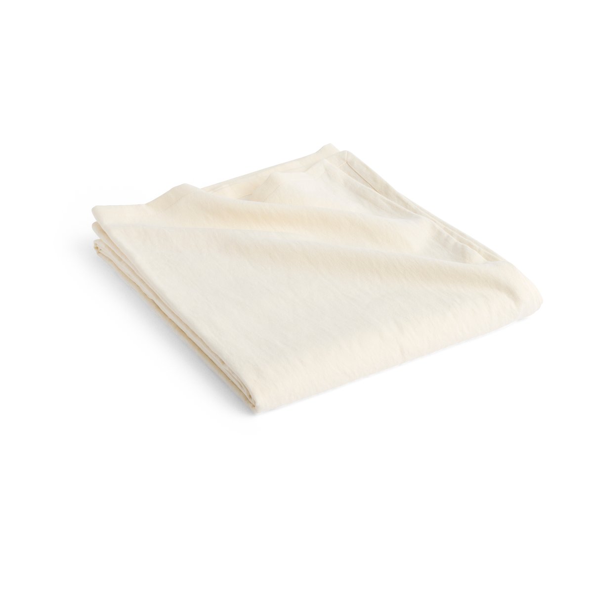 HAY Linen throw 240x260 cm Cream | Scandinavian Design | Bedspreads & throws | White