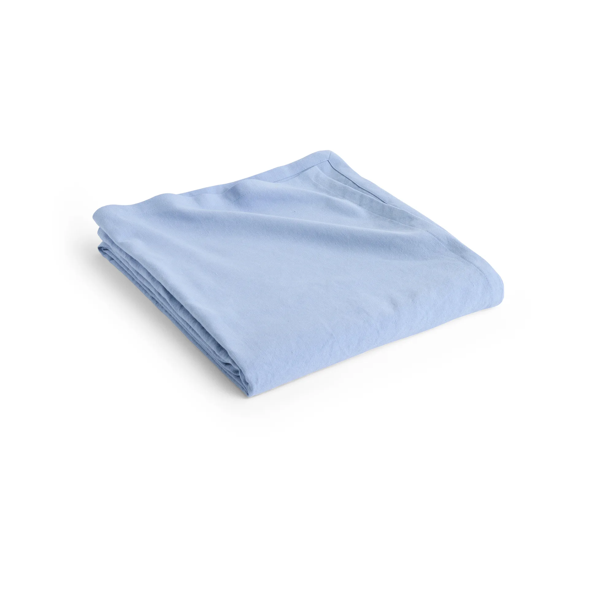 Linen throw 240x260 cm, Light blue HAY
